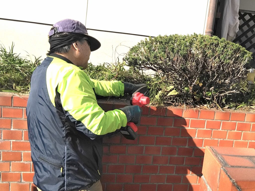 お助け隊の草刈り